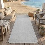 Tadi & Imperio1979 Tapijt voor binnen en buiten, terras, tuin, ingangen, hal, balkon, eetkamer, keuken, verkrijgbaar in goud en beige, 85 x 400 cm.
