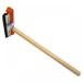 Merkloos / Sans marque Raamtrekker/raamwisser 20 cm - lange houten steel 40 cm - Auto/SUV/Busje ramen lappen/wissen