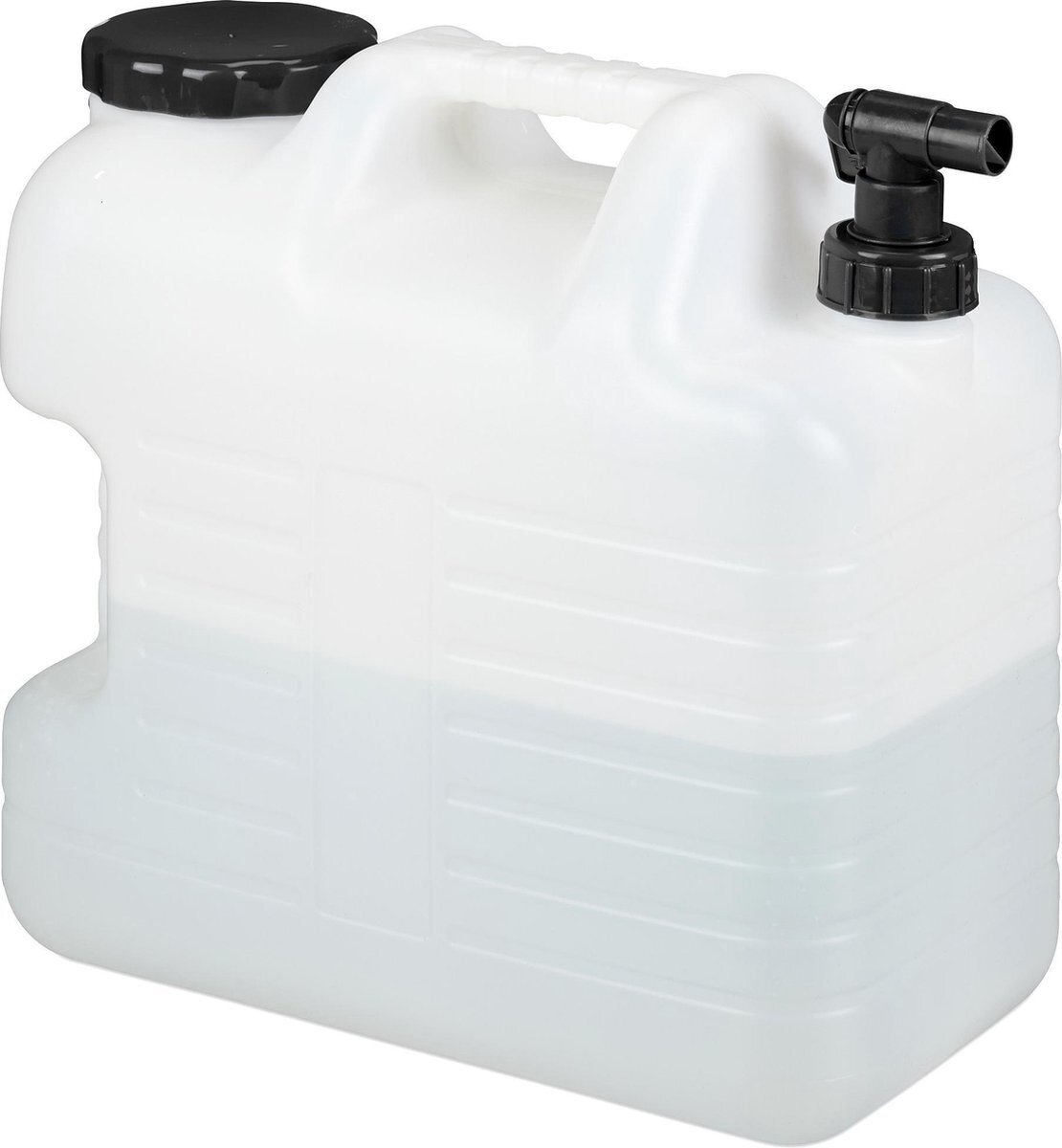 Relaxdays Jerrycan met kraan - waterjerrycan - schroefdeksel - handvat - camping watertank