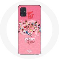 TWICE Rode Poster Wat Is Liefde Hoesje voor Samsung Galaxy A51 5G Maniacase