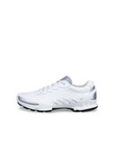ECCO Biom Aex herensneakers, Wit zilver metallic, 43 EU