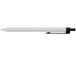 The James Brand The Burwell balpen van roestvrij staal in de kleur wit/zwart met Parker Style G2 patroon, 13,7 x 0,9 cm, CO304911-10