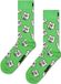 Happy Socks Doggo Sok Unisex Sokken Groen Dierenprint Coton/Polyamide/Élasthanne 36-40