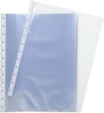 Exacompta 10x Exactive® Navulling 10 uitneembare pochetten voor visitekaartjes - 19x23cm - Kristal doorschijnend - 86134E