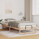 Maison Exclusive - Lit, marron, 90 x 220 cm, en pin massif