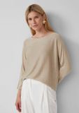s.Oliver BLACK LABEL Dames pull - Maat 3XL - Vrouwen - Bruin - Viscose