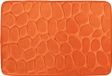 MSV Tapis de bain antidérapant – Tapis de salle de bain doux et absorbant avec motif de galets – Tapis de bain pour douche et baignoire