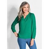 Goldner Tuniek Elegante viscose blouse met V-hals