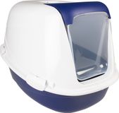 Duvo+ Toilet pour chat curvy Bleu 66x49x47cm