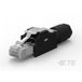 TE Connectivity connecteur RJ45 2120892-1 Prise, droit Nombre de pôles (capteurs) 8P8C Noir 1 pièce(s)