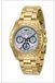 Invicta Ocean Voyage 47652 Montre Homme - Mouvement à Quartz - Acier Inoxydable avec Cadran Argenté - 39 mm