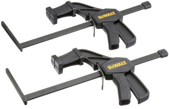 DeWALT DWS5026 Snelspanklemmen voor geleiderails Set