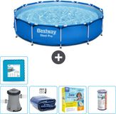 Bestway Rond Steel Pro Zwembad - 366 x 76 cm - Blauw