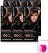 SYOSS 6 x Coloration 4-1 Middenbruin teinture pour cheveux