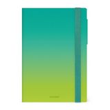 LEGAMI Agenda 2026-2027 - 16 maanden - Week op 2 pagina's - Verticaal - Hardcover - Shades of Green