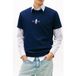 Tommy Hilfiger T-shirt Regular Signature Block Dark Night Navy