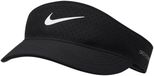 Nike Dri-FIT ADV Ace Visor Zonneklep Senior Zwart/Wit Unisex Polyester/Elastaan