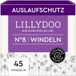 LILLYDOO Hypoallergene babyluiers, maat 8 (17 kg), 3 verpakkingen (45 stuks)