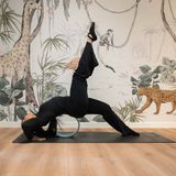 Muscle Power Yoga Wheel - Zwart