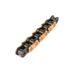 AFAM Chaîne à rouleaux A420MX2-G/112C Chaîne ouverte avec serrure à clipser