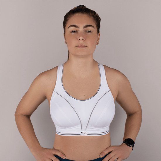 Champion Ultimate Run Bra - White - 70B - Women's Sports Bra
