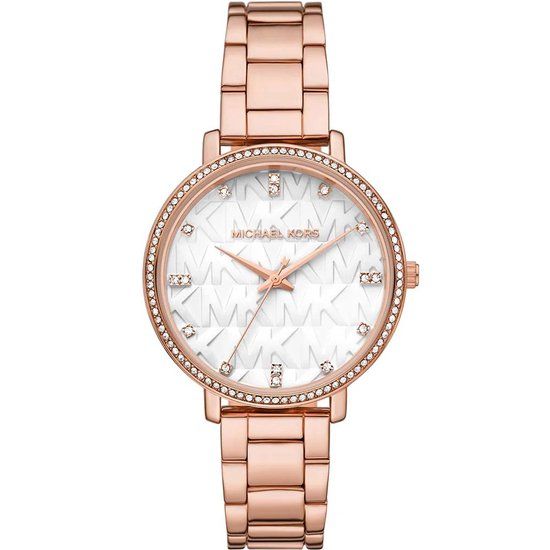 Michael Kors Pyper MK4594 Horloge - Rosékleurig - Ø 38 mm - Dames