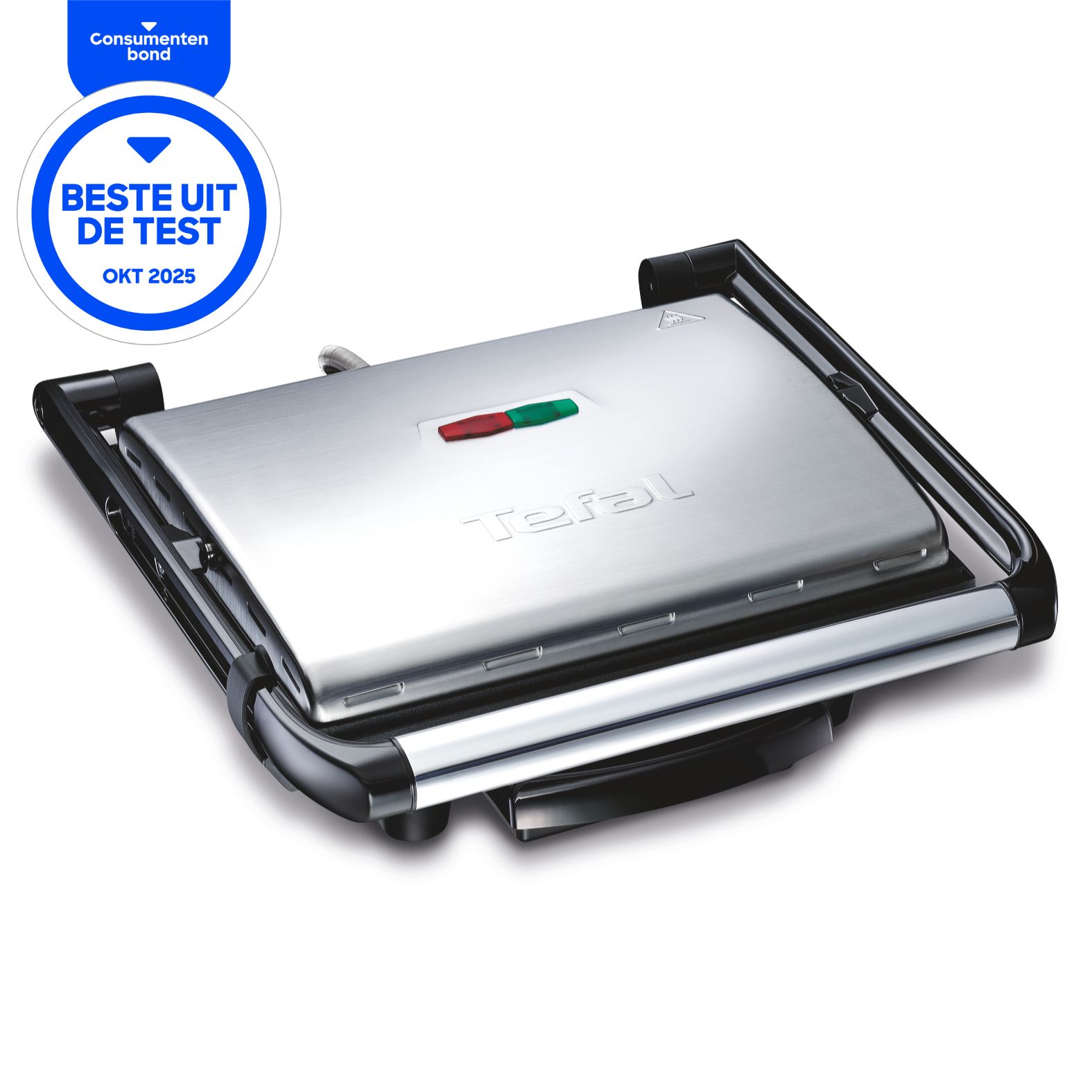 Tefal GC241D Contactgrill - Zwart/Zilver