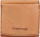 Greenland Nature Portemonnee RFID-bescherming Leer 10 cm - Dames - Horizontaal - cognac