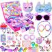 Unicorn Adventskalender - 24 Tage - Fille Bijoux & Haaraccessoires - Noël Compte à rebours 2026
