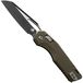 Microtech MSI Standard Issue 210-1FLGTOD, Two Tone Black M390MK, OD Green Fluted G10 zakmes