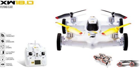Merkloos Mondo Ultradrone Xw18.0 Flying Car rc auto helicopter