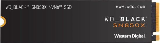 WD Black SN850X 4TB NVMe SSD - M.2 - 7300 MB/s Read - 6600 MB/s Write