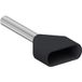 Schneider Electric - Embout de câblage - Double - 1,5 mm² - Noir AZ5DE015