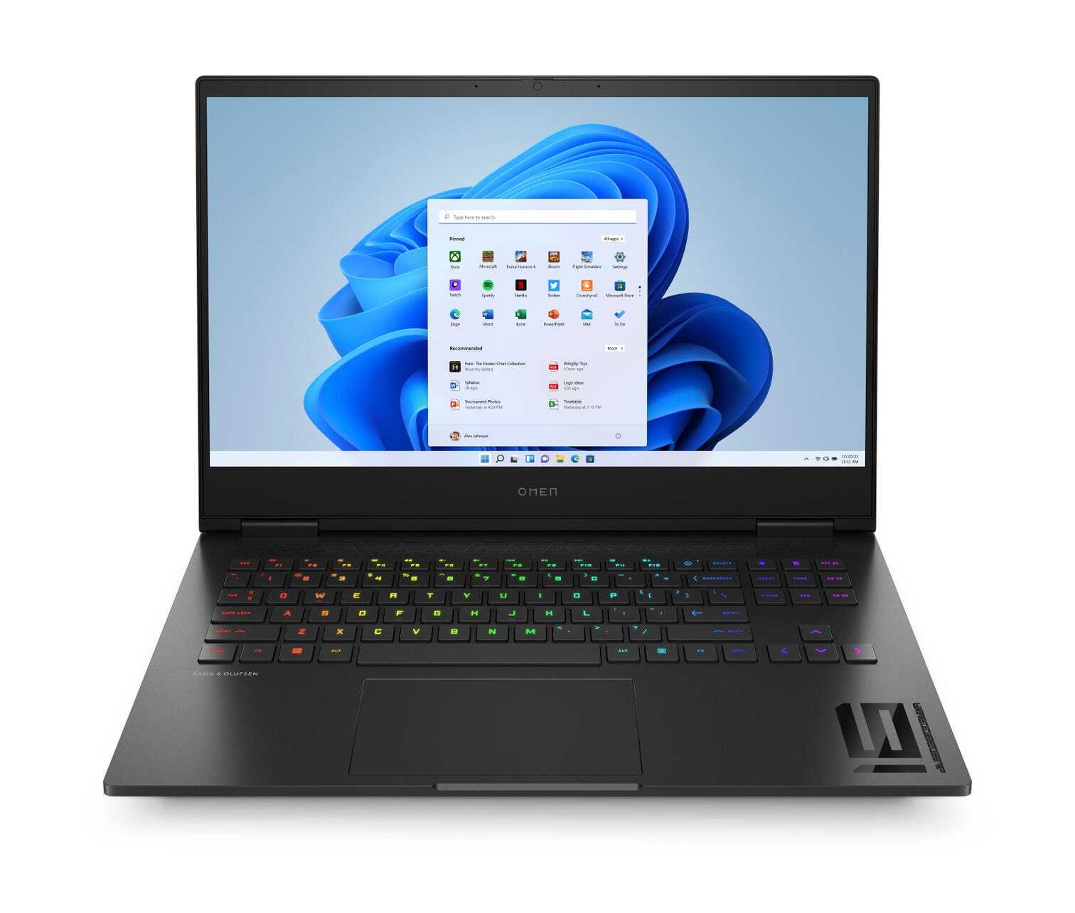 HP OMEN 16'' Laptop - 16-wf0004nb - 2.5K - RTX 4070 - Azerty