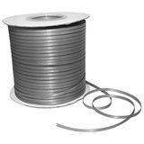 Morex Ribbon Tweezijdig satijnen lint, 3 mm x 450 m, zilver