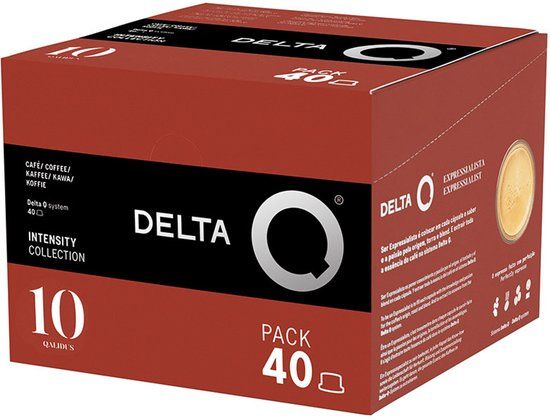 Delta Q Qalidus Koffie Capsules 40 Eenheden Goud