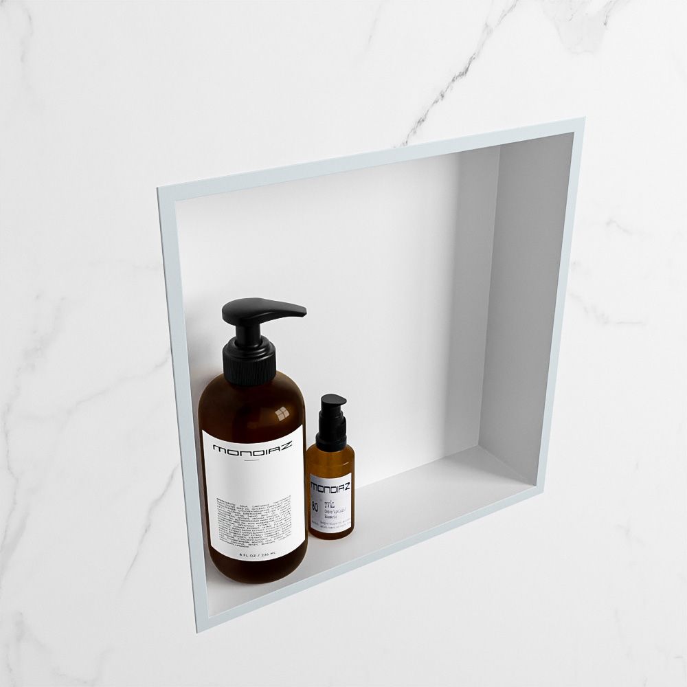 Mondiaz Easy nis - 30x30 cm - Clay & Talc