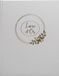 Exacompta Gastenboek 100 pagina's met goudsnede Ringflower - Wit - 47632E