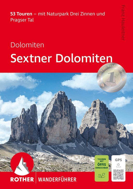 Dolomiten ROTHER Wanderführer Dolomiten - Sextner Dolomiten