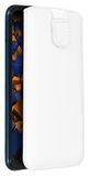 mumbi Echt leren hoesje compatibel met Honor 8S / Huawei Y5 2019 hoes leren tas case wallet, wit
