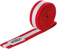 KWON Budo-riem rood/wit/rood Katoen 320 cm Judo