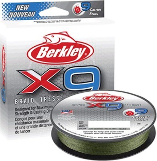 Berkley Gevlochten Lijn X9 Braid 150m 0.10mm