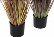 DKD Home Decor Decoratieve plant Oranje Bordeaux PVC PE (2 Stuks) (20 x 20 x 120 cm)