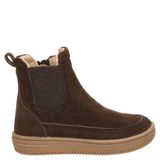Nelson Kids suède enkelboots bruin