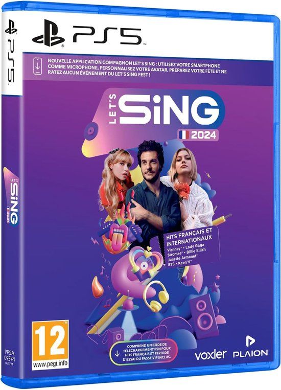 Plaion Let’s Sing 2024 Solus PS5