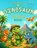 DINOSAUR COLORING BOOK: Dino Valley