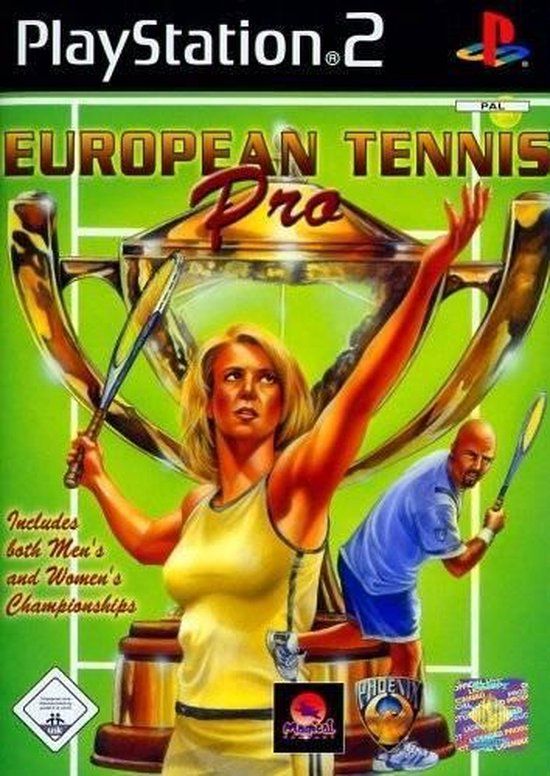 European Tennis Pro - PlayStation 2 - Actie - PAL - Standard edition