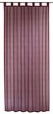 Kant-en-klare Elbersdrucke Strepen voile 04 deco afgewerkt polyester rood 245x140 cm