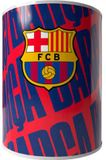 FC Barcelona Spaarpot in Tin - Coin Money Box 10x12cm