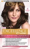 L'Oréal Excellence Crème Permanente Crème coloration 4 Brun moyen